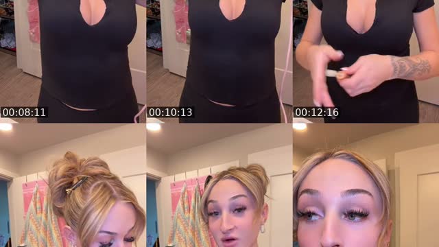 TikTok live: GRWM🏳️‍⚧️💋 by @theonlyhavenrose