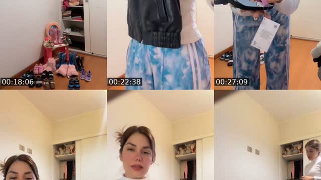 TikTok live: hoy ropa de closet👗 by @monaconestilo