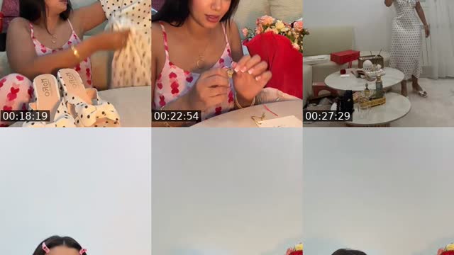 TikTok live: لايف unboxing 🩷 by @imene.officiel3