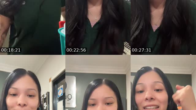 TikTok live: Bored at work by @ellaaxo2