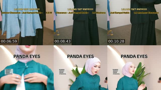 CLEARANCE SALE DALAM LIVE SAHAJA - @pandaeyesabaya