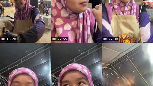 TikTok live: Takoyaki perayaan tutong Jom!! by @whiteffiya