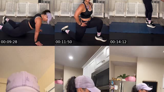 TikTok live: Upper body AT HOME by @vivibones89