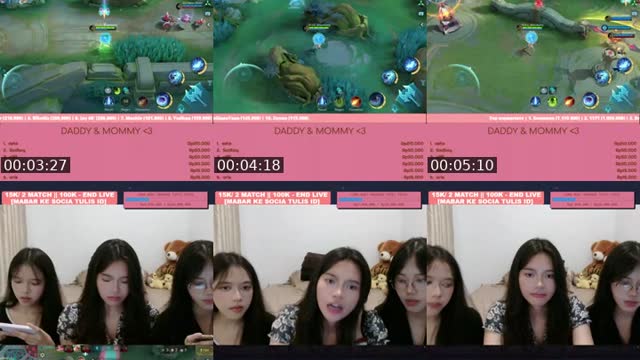 TikTok live: MABAR HAVE FUN YUK by @threeshestergaming