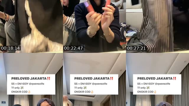 TikTok live: Pre🤍 by @nadinezachn