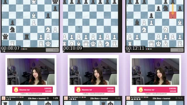 TikTok live: Live chess by @c.andicechess