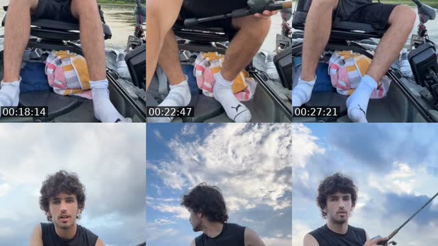 TikTok live: Bass fishing Ohio by @pineyripper