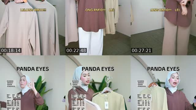 TikTok live: CLEARANCE SALE DALAM LIVE SAHAJA by @pandaeyesabaya