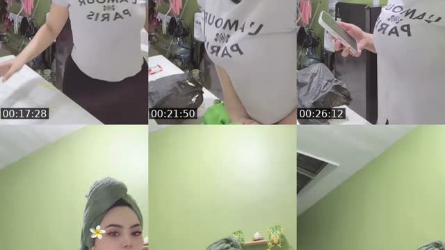 TikTok live: cleaning by @mimajehan