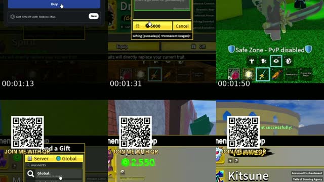TikTok live: Bloxfruit by @theghoststyle