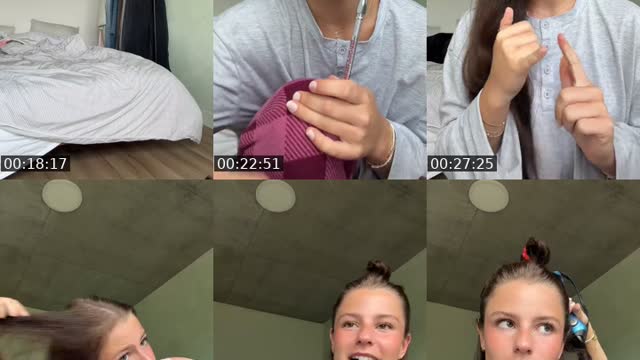TikTok live: Grwm by @jujuspamss87