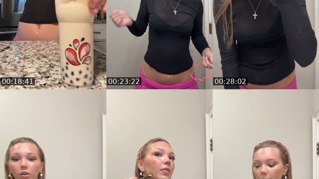 TikTok live: grwm for pictures😺 by @mysterious_secretgirl