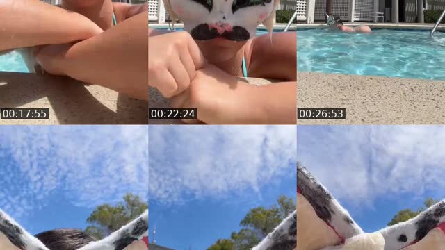 TikTok live: POOL LIVE!!! by @foxtrotx32
