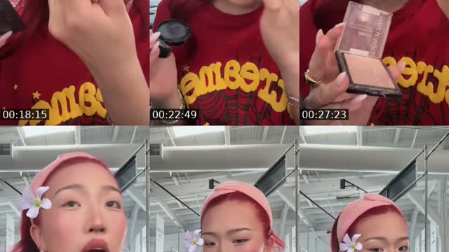 TikTok live: GRWM 4 💜 APP @ninadaddyisback by @n.nina666