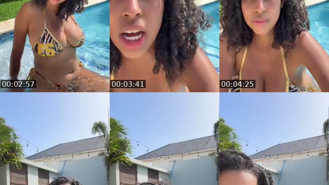 at the pool :) - @not.emmmyxo