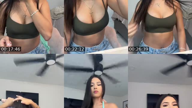TikTok live: GRWM by @weluvanahi