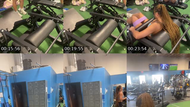 TikTok live: Workout with us 😘💕 by @vx.laila