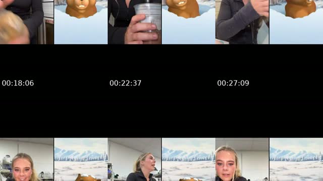 TikTok live: Bake with me by @faithydco