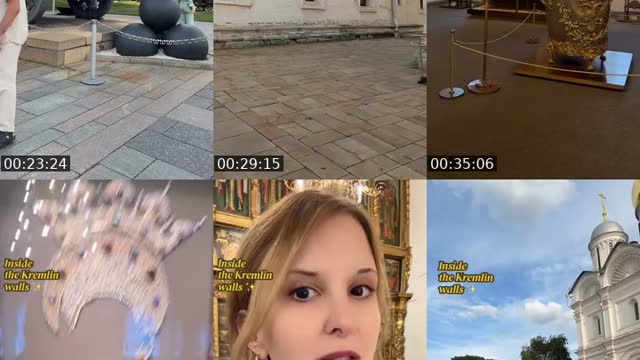 TikTok live: Kremlin behind walls - sub-only by @tinypostcards