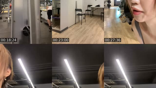 TikTok live: Gym ? by @missdolormente