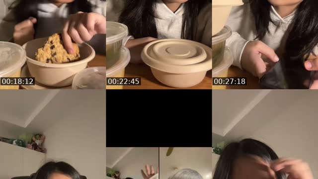 TikTok live: mukbang by @louzweeyz