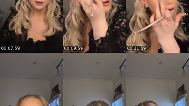 TikTok live: hej grwm 21+! by @eemmamalm