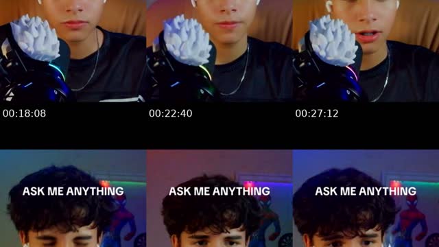 TikTok live: come chill by @aaro_mo