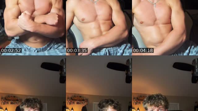 TikTok live: unemployed gym chud streams game by @taplifts