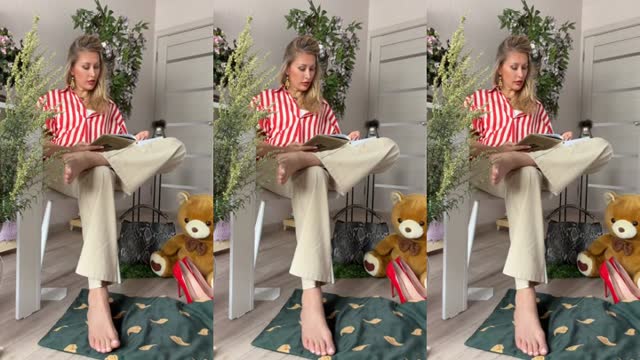 TikTok live: Garden cafe book club by @ice_baby_hedgehog