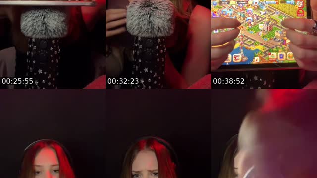 TikTok live: ASMR yap and whatever by @asmrialle