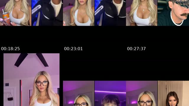 TikTok live: no broke boys 😉❤️ by @isabellasimota