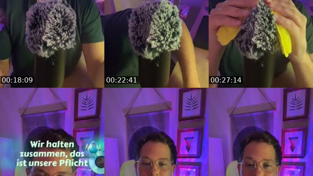 TikTok live: Cozy ASMR by @codymcgibbon
