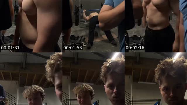 TikTok live: Benching by @uprtech