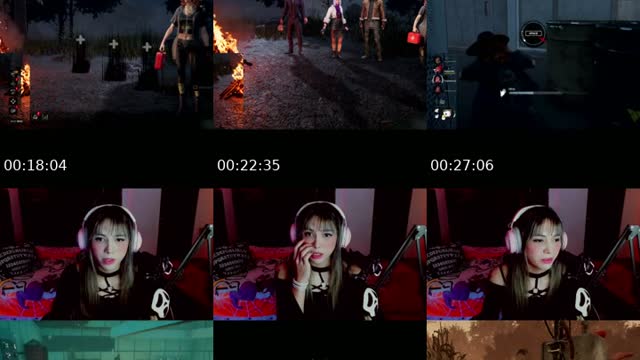 Aburrida jugando dbd - @erlywitchy