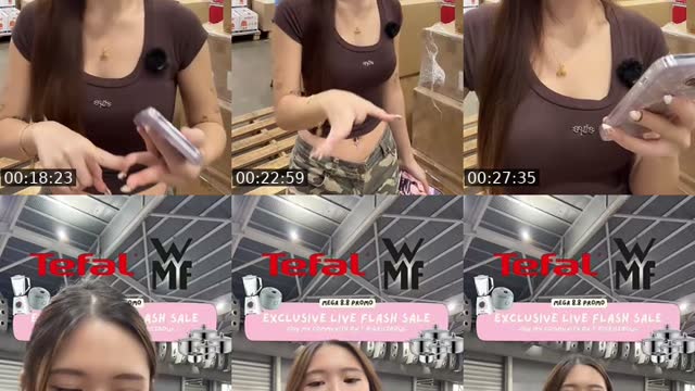 TikTok live: TEFAL  WMF MEGA SALE 🏡 by @smolriceee