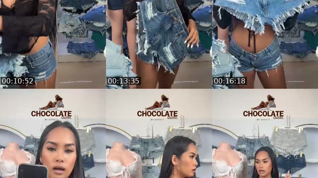 @chocolate_outfit TikTok live