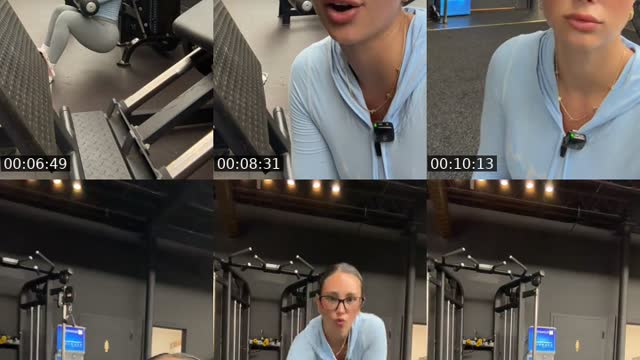 TikTok live: Gym by @nps425