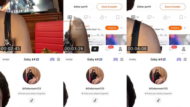 @gabychinitha1 TikTok live