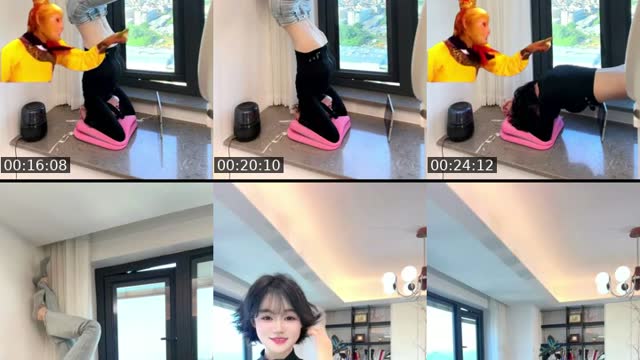 TikTok live: Light exercise by @love.dudu6