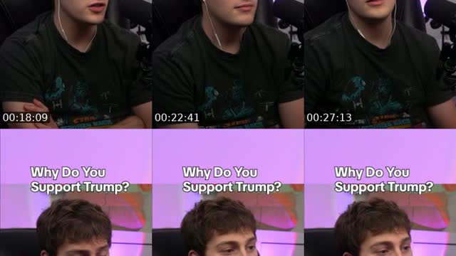 TikTok live: debating MAGA by @parkergetajob