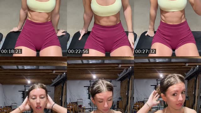 TikTok live: Talking fitness❗️ by @rachandjayfitness
