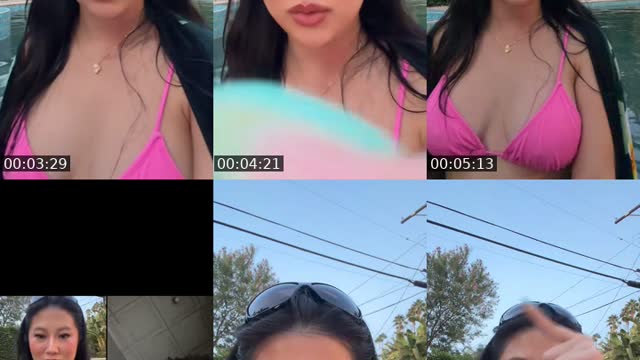 TikTok live: sunday self care day 🫧 by @junyi611