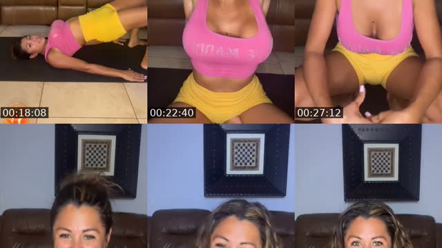 TikTok live: Sunday night stretching ￼ by @liveloveonce1