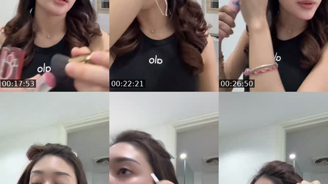 TikTok live: Makeup by @meyshaira