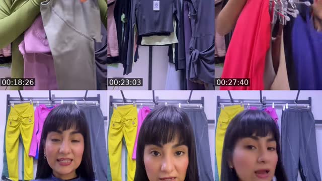 TikTok live: Ropa deportiva by @morafitpe