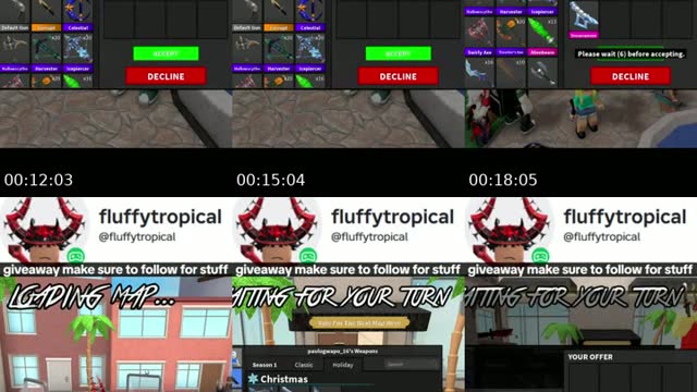 TikTok live: mm2 by @.strawberryadm