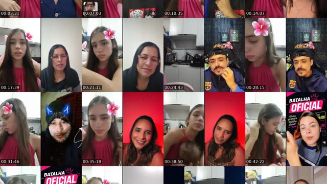 TikTok live: desafios em batalha by @kamy_lmk