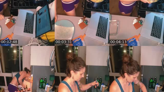 TikTok live: Meal prep by @climbonhannah