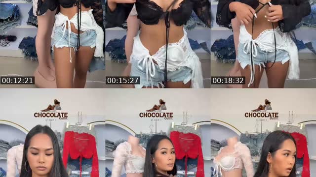 @chocolate_outfit TikTok live