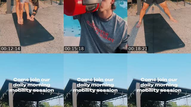TikTok live: Mobility live by @kolpanathletics